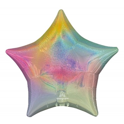 GLOBO CONVER #19S ESTRELLA SOLIDO PASTEL STARDUST OMBRE