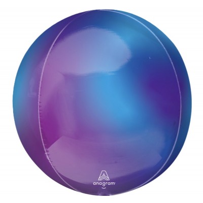 GLOBO CONVER ESFERA ORBZ OMBRE BLUE AURA STARDUST