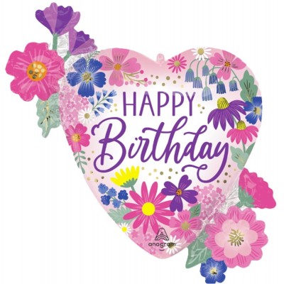GLOBO CONVER SPRSHP GRADEN FLORALS BIRTHDAY