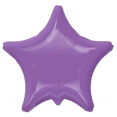 GLOBO CONVER #22S ESTRELLA SOLIDO LILA SPRING