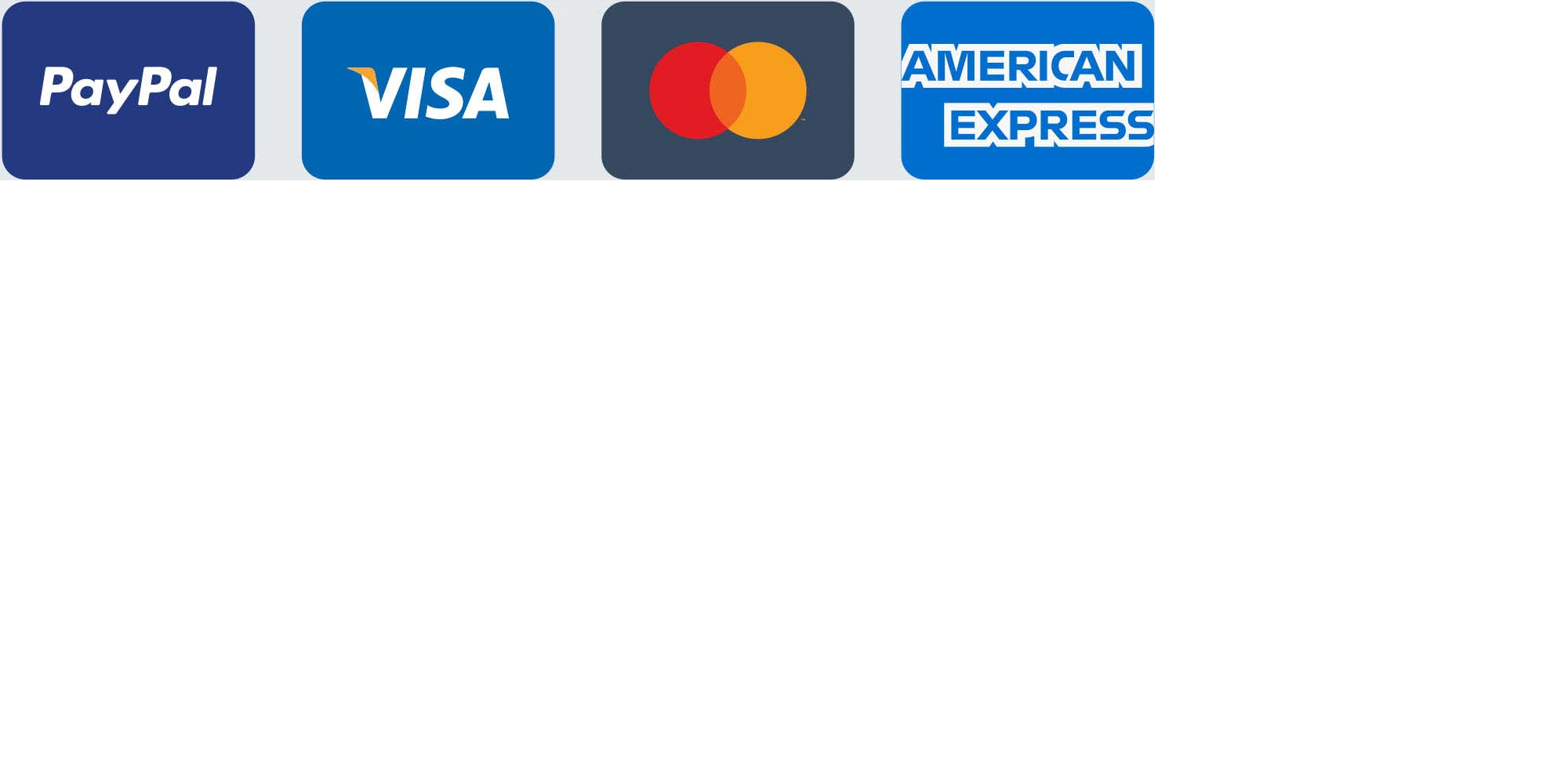 Paga en efectivo, Paypal, MercadoPago u OpenPay
